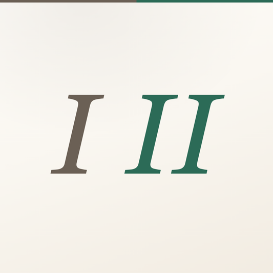 Foundation and Precision — levels I and II